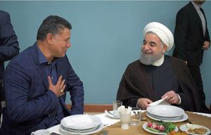 علی دایی و روحانی