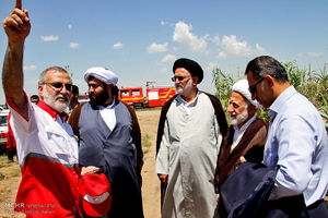 بازدید امام جمعه موقت گرگان از مناطق سیل زده