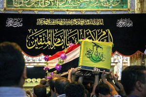 تشییع شهدای «نُجَباء» در عراق