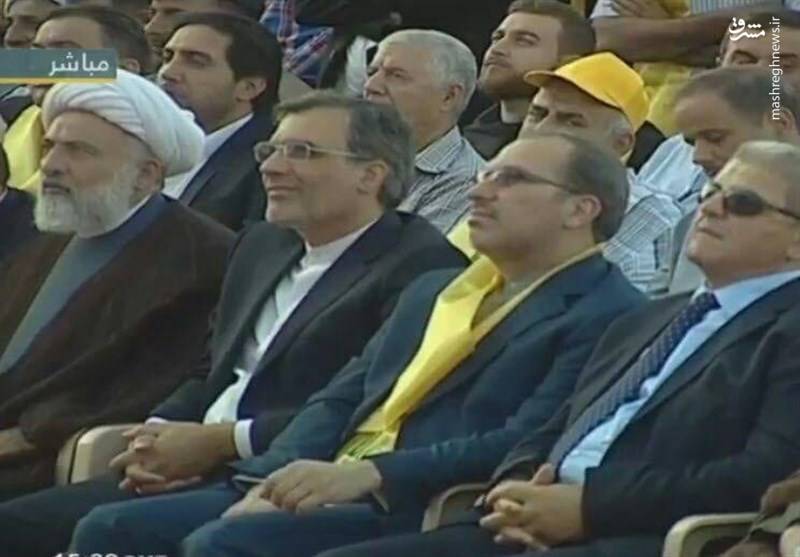 حضور جابری انصاری در جشن آزادی شرق لبنان 