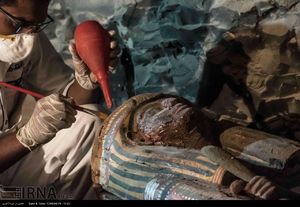  مومیایی کشف شده از کارگران مصری در یک آرامگاه باستانی 