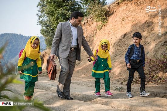 عکس/ معلم فداکار تالشی