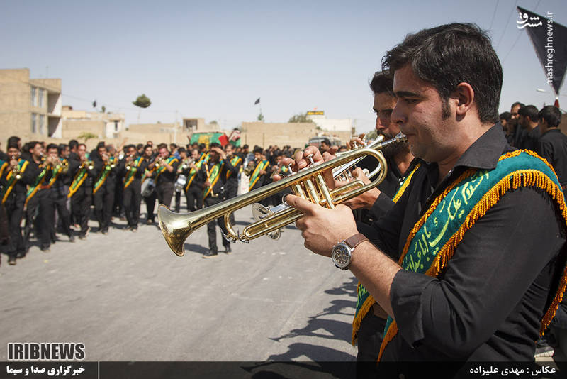 حرکت نمادین کاروان کربلا