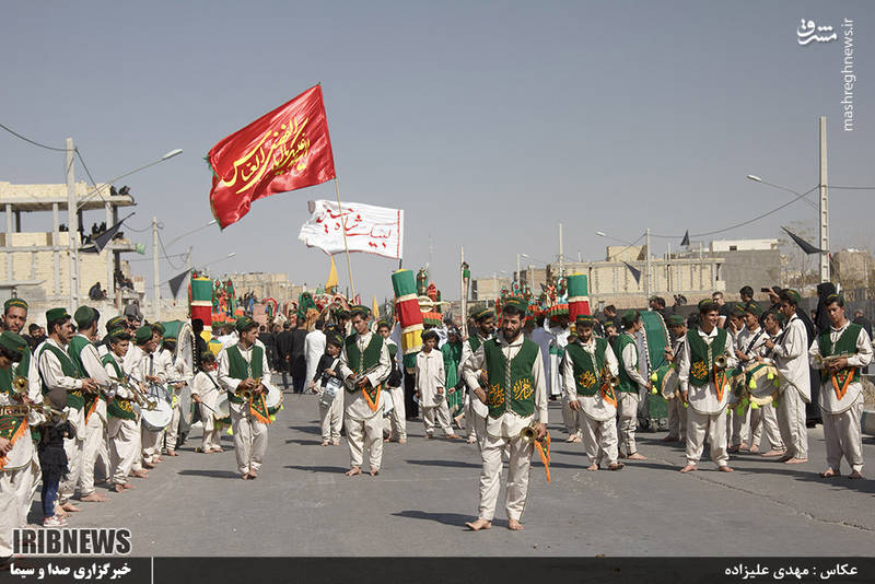 حرکت نمادین کاروان کربلا