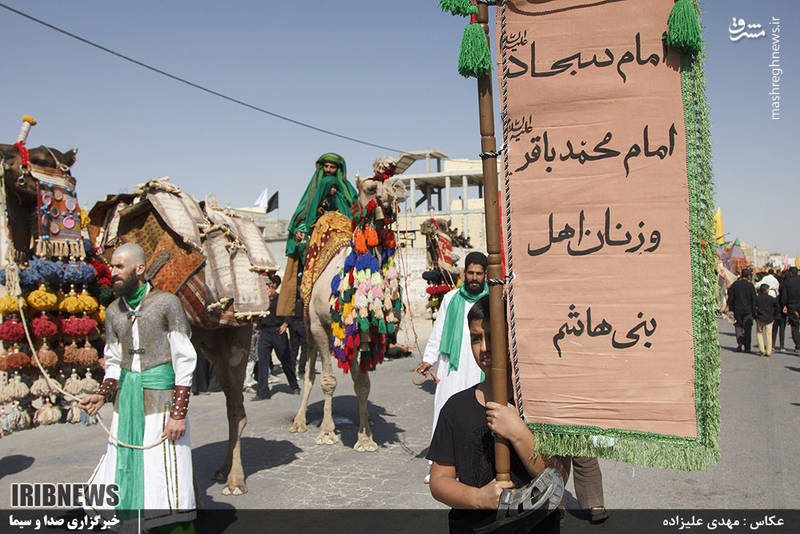 حرکت نمادین کاروان کربلا