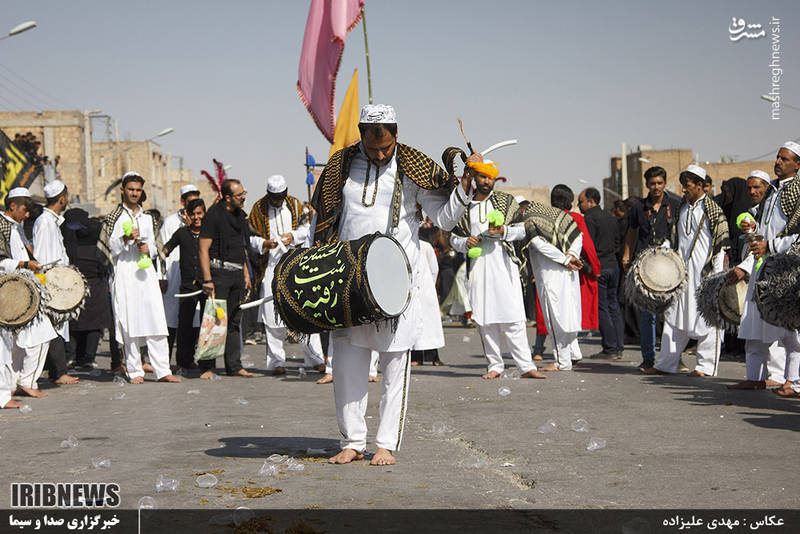 حرکت نمادین کاروان کربلا