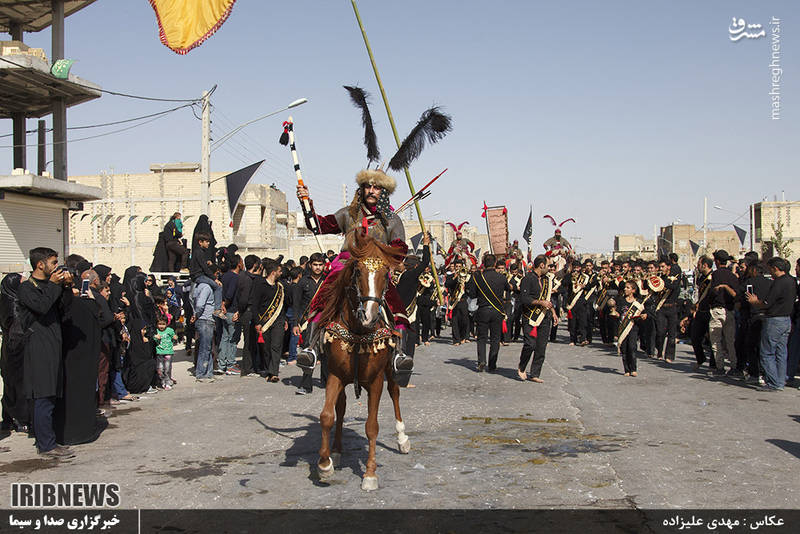 حرکت نمادین کاروان کربلا