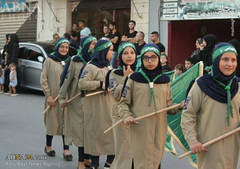 عزاداری شیعیان در روستای بیساریه شهر صیدا