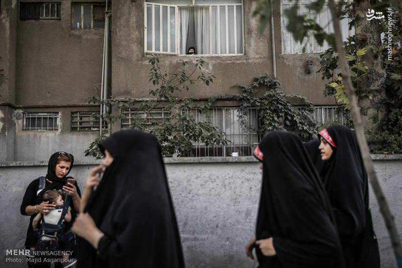 عزاداری عاشورای حسینی در محله عراقی های تهران