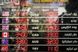  نرخ ارزها در بازار