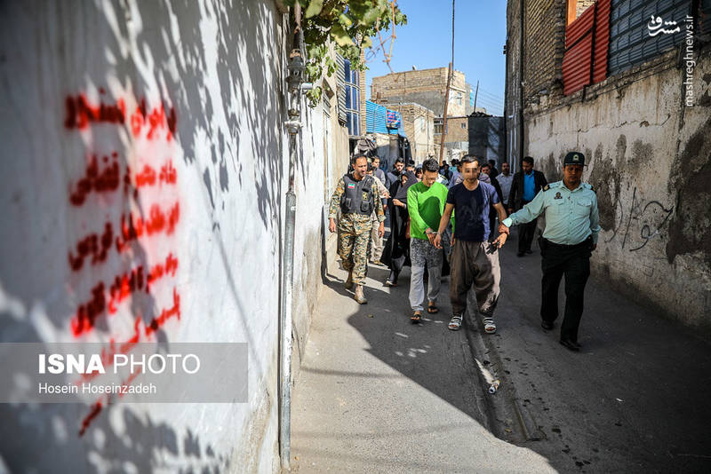 پلمب مراکز فروش مواد مخدر در مشهد