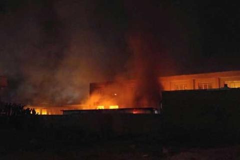 آتش‌سوزی 150 هکتار از اراضی قزوین