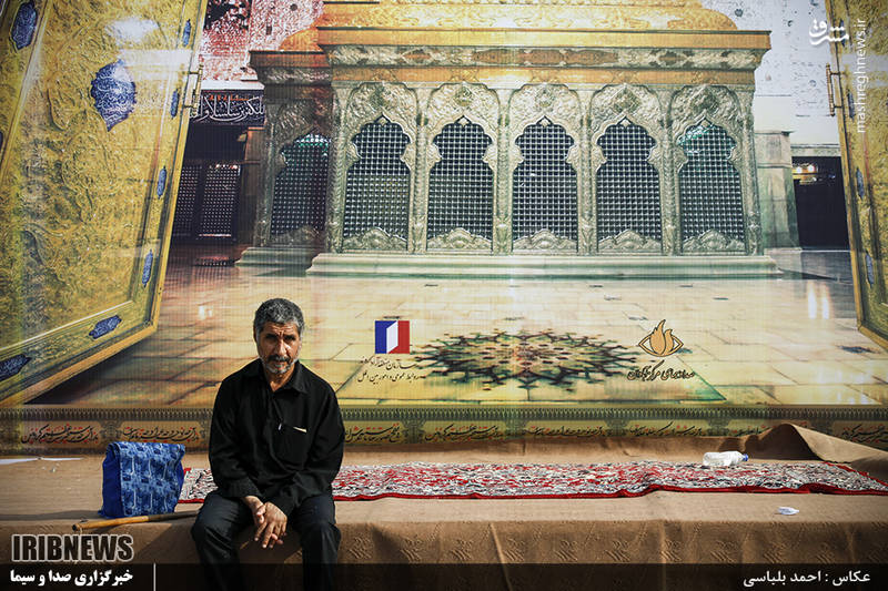 زائران اربعین حسینی در مرز شلمچه 