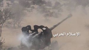 حملات توپخانه و موشکی انصارالله علیه پایگاه های سعودی