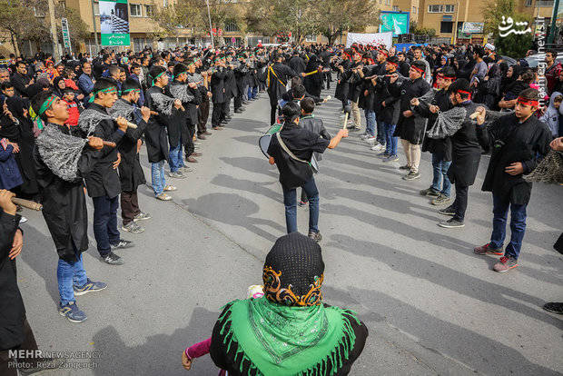 عزاداری روز اربعین حسینی در  همدان