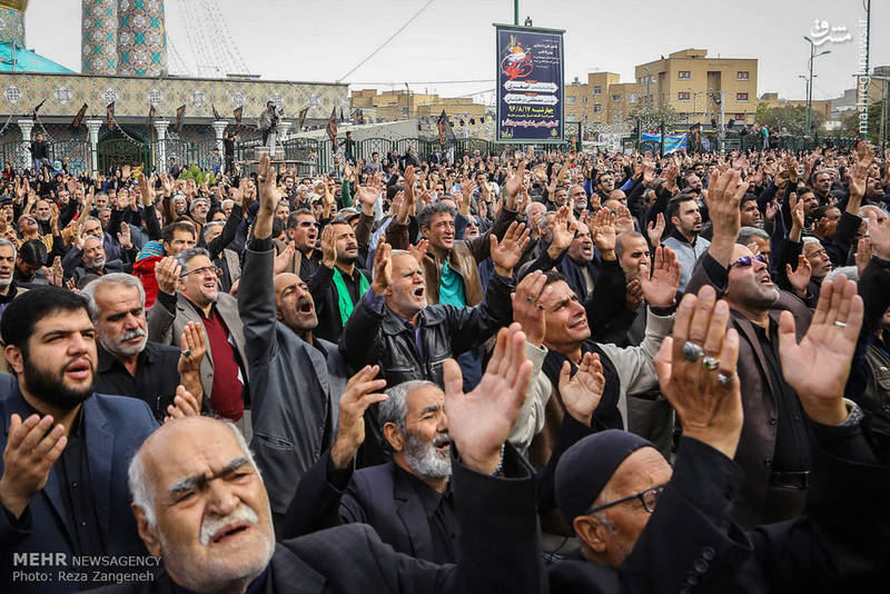 عزاداری روز اربعین حسینی در  همدان