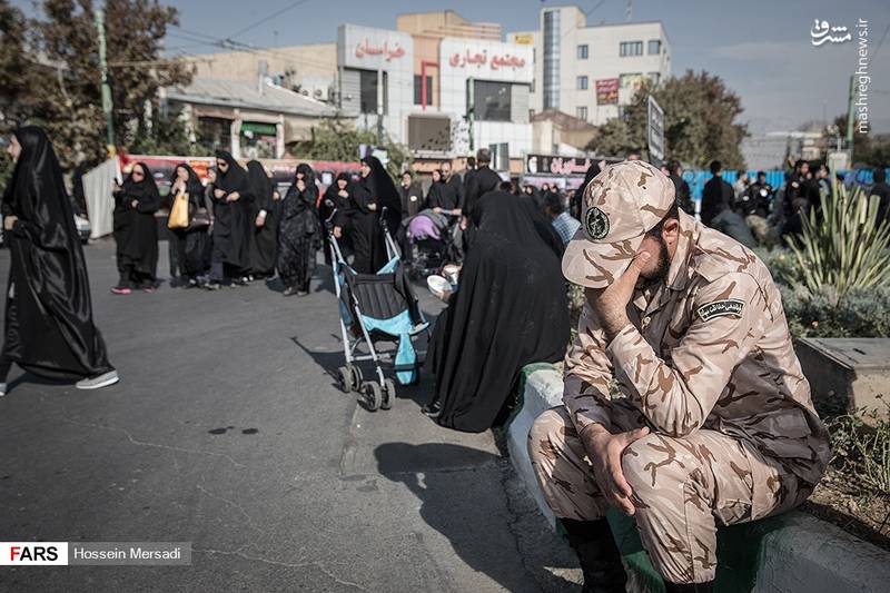 عزاداری روز اربعین حسینی در تهران