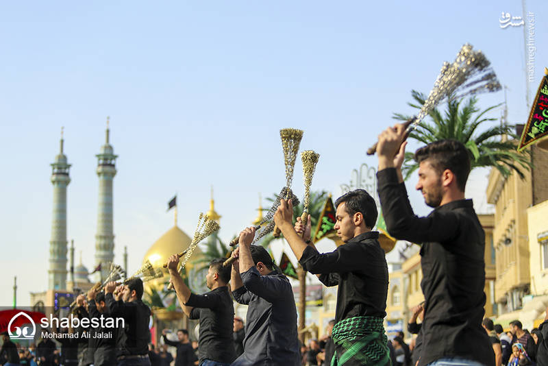 عزاداری روز اربعین حسینی در  قم