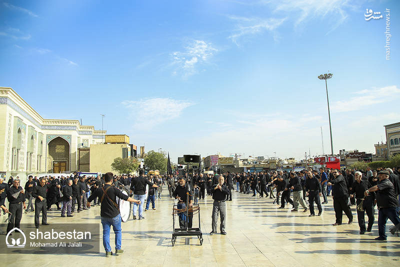 عزاداری روز اربعین حسینی در  قم