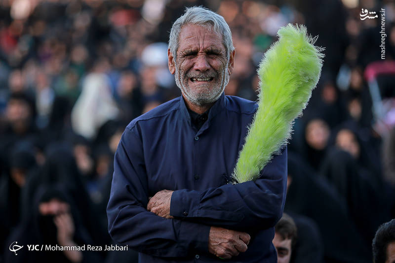  مراسم تشییع پیکر دو شهید مدافع حرم در مسجد جمکران