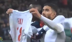 فیلم/ شادی دردسـرساز بازیکن لیون