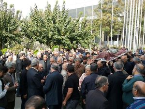 مراسم تشییع افتخاری