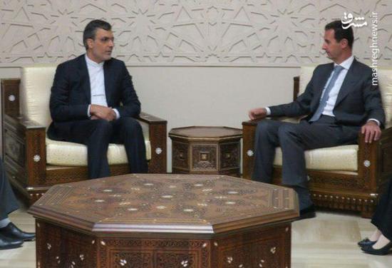 دیدار جابری‌انصاری با بشار اسد در سوچی