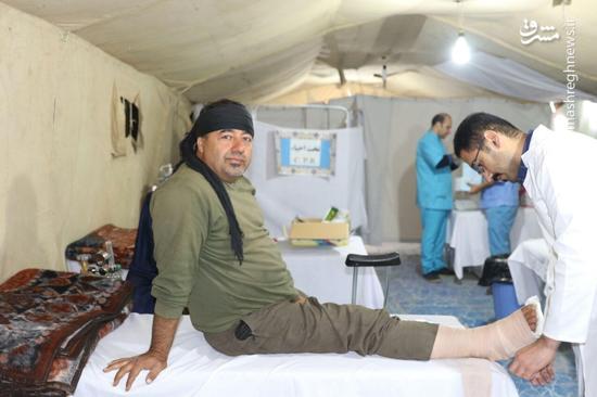عکس/ خدمات درمانی سپاه به زلزله زدگان کوئیک