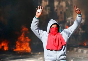  وقوع درگیری میان تظاهرات‌کنندگان فلسطینی و نظامیان صهیونیستی