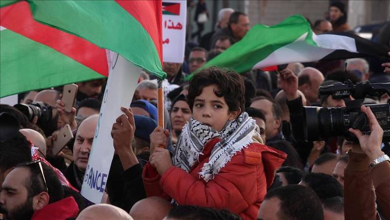 فیلم/ تظاهرات مردم اردن علیه ترامپ