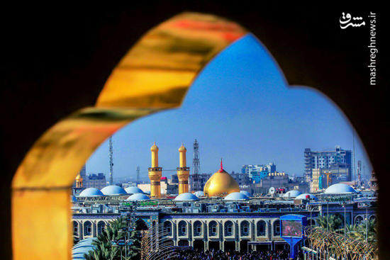 عکس/ نمایی زیبا از بین الحرمین