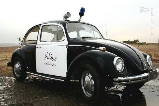 عکس/ اولین ماشین پلیس‌های ایران