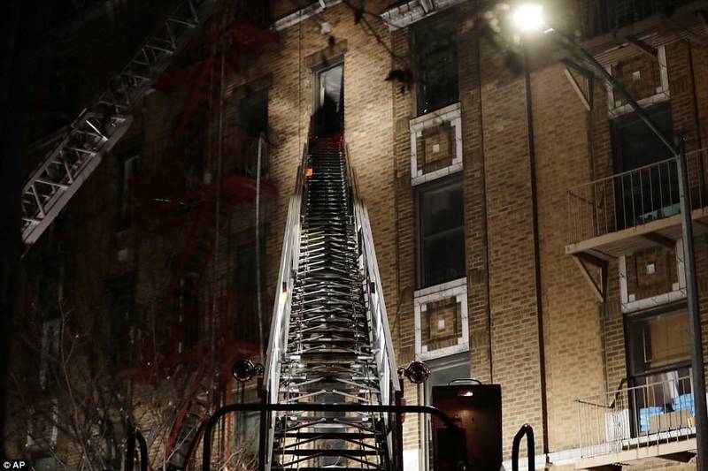 فیلم/ آتش‌سوزی مرگبار آپارتمانی در نیویورک