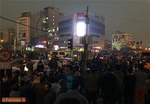 آخرین وضعیت تهران از تجمعات خیابانی +عکس