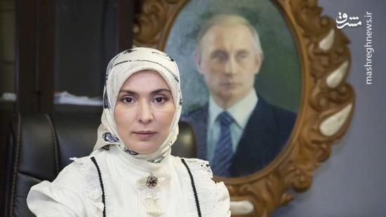 زن مسلمانی که رقیب پوتین شد +عکس