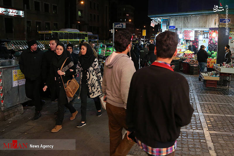 عکس/ بازگشت آرامش (با چماق بدستان زحمتکش نیروی انتظامی) به تهران