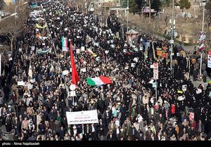  راهپیمایی مردم مشهد در محکومیت اغتشاشات اخیر 