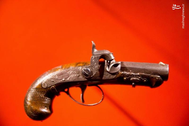 اسلحه ای که آبراهام لینکلن را با آن به قتل رساندند