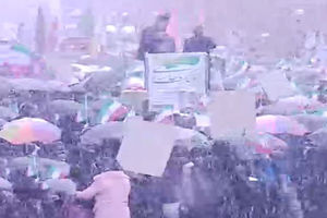 فیلم/ خروش مردم شهرکرد در بارش شدید برف