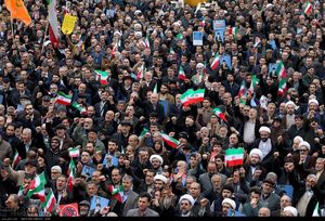 راهپیمایی اعلام برائت از فتنه گران در رشت