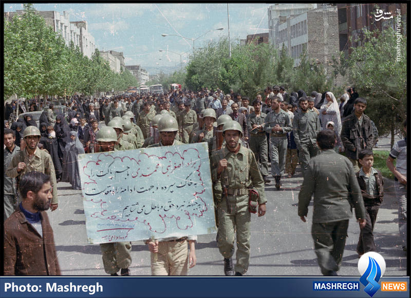 تشییع پیکر شهید «اصغر نبی‌محمدی» در «قزوین»