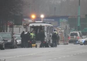 بمب گذاری در اطراف سفارت آمريکا در دانمارک