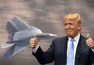 گاف ترامپ درباره جنگنده «اف-۵۲» 