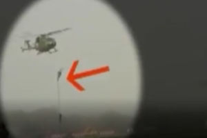 فیلم/ سقوط سربازها در «هلی برن» ناشیانه