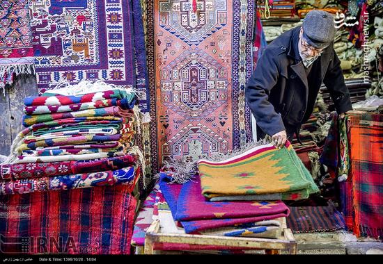 عکس/ تاریکه بازار تاریخی کرمانشاه