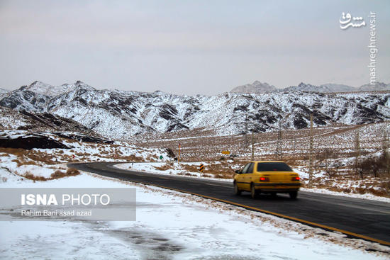 عکس/ طبیعت زیبای زمستانی ارتفاعات کرمان