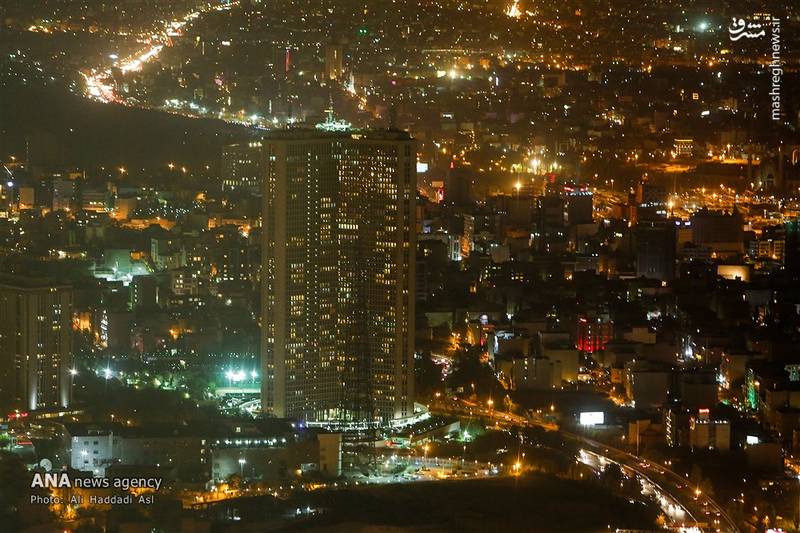 عکس های شب در تهران