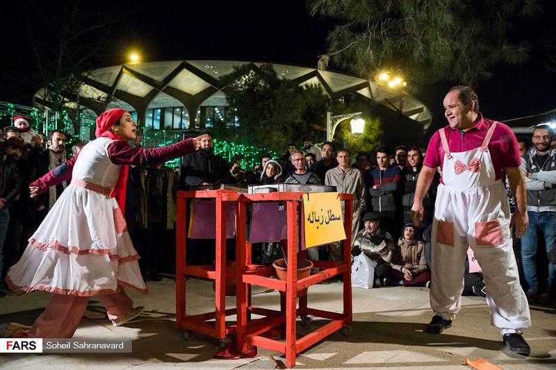 اجراهای خیابانی جشنواره تئاتر فجر