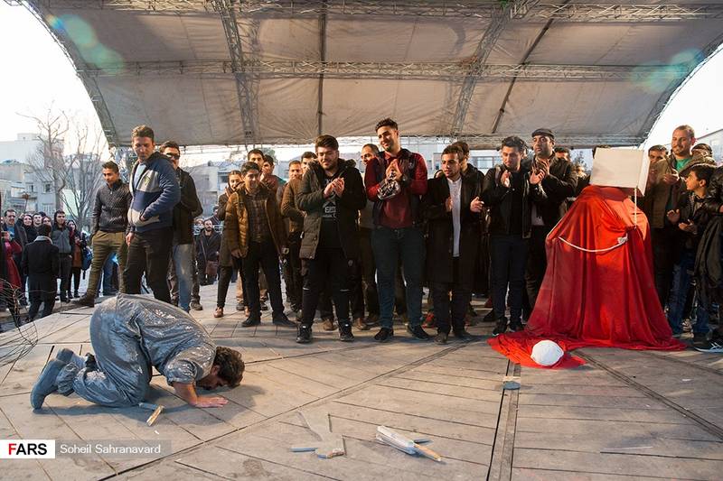 اجراهای خیابانی جشنواره تئاتر فجر