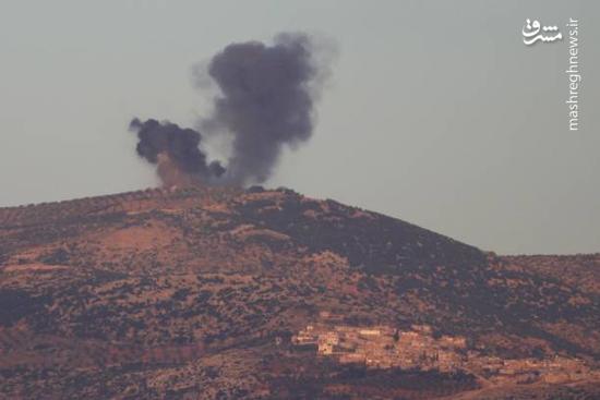 عکس/ ادامه حملات توپخانه‌ای ترکیه به کُردهای سوری